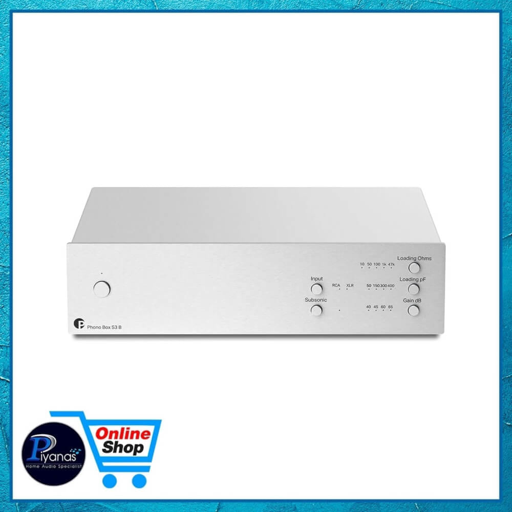 โฟโนปรีแอมป์ PROJECT : PHONO BOX S3 B (SILVER)